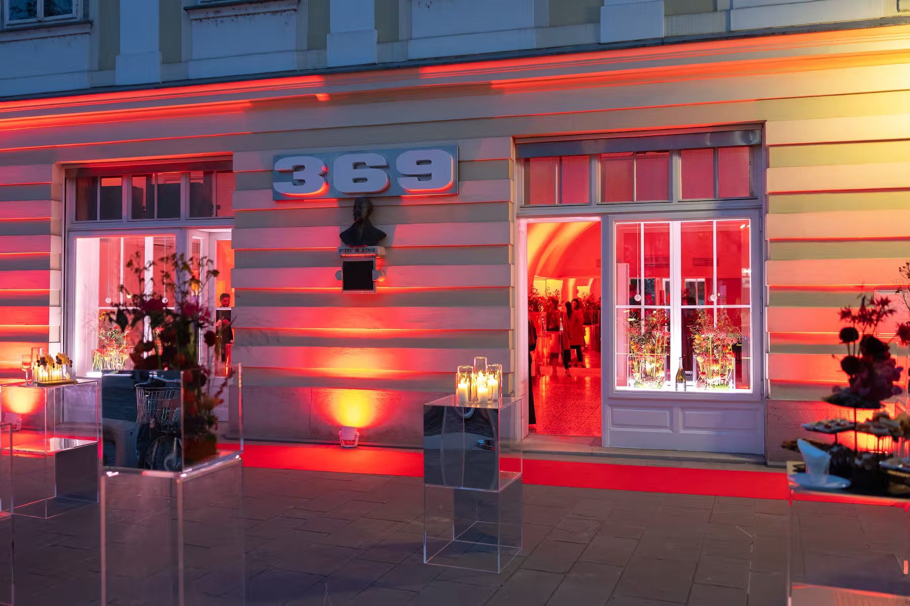 369 Place Ljubljana — catering detajl